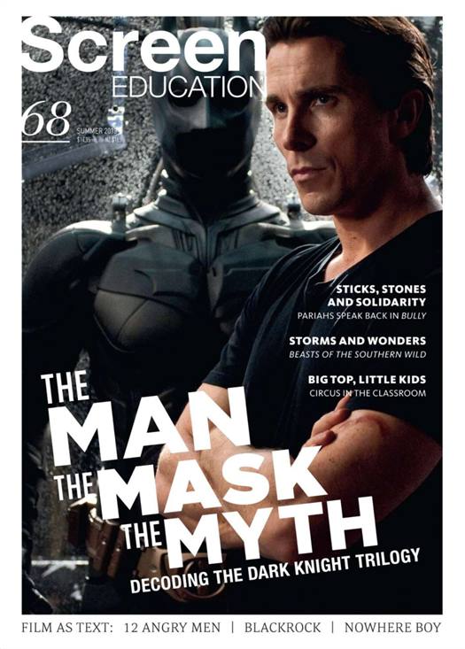 SCREEN EDUCATION (Au) magazine side cover Issue 68 Summer 2012