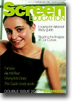 SCREEN EDUCATION (Au) magazine side cover Issue 20-21 Summer 1999
