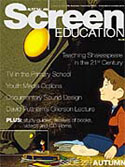 SCREEN EDUCATION (Au) magazine side cover Issue 22  