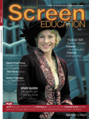 SCREEN EDUCATION (Au) magazine side cover Issue 32  