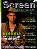 SCREEN EDUCATION (Au) magazine side cover Issue 42  