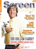 SCREEN EDUCATION (Au) magazine side cover Issue 48  