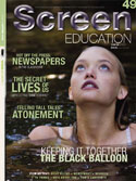 SCREEN EDUCATION (Au) magazine side cover Issue 49  
