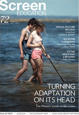 SCREEN EDUCATION (Au) magazine side cover Issue 72 Summer 2013