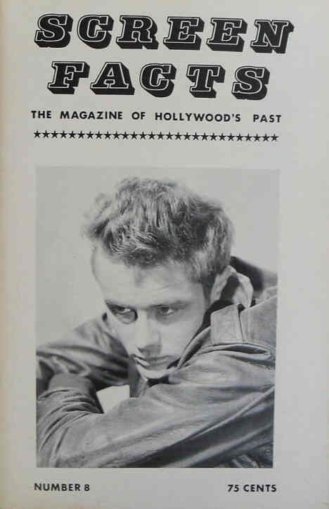 SCREEN FACTS magazine side cover Issue 8  Vol 2 # 2  1964