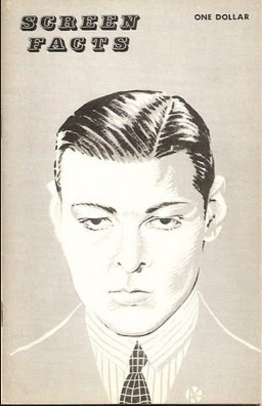 SCREEN FACTS magazine side cover Issue 17  Vol 3 # 5  1967