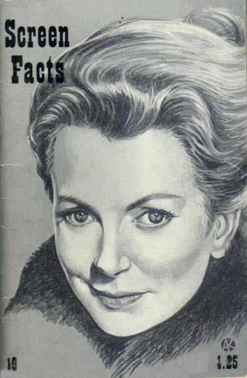 SCREEN FACTS magazine side cover Issue 19  Vol 4 # 1  1968