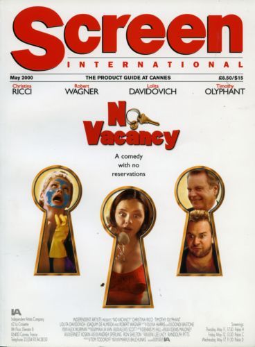 SCREEN INTERNATIONAL magazine side cover 10 May 2000