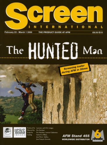 SCREEN INTERNATIONAL magazine side cover February 2000