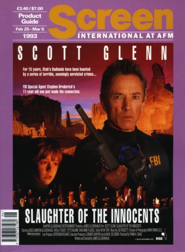 SCREEN INTERNATIONAL magazine side cover 25 February 1993