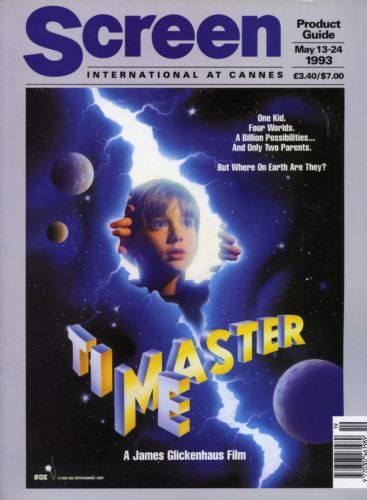 SCREEN INTERNATIONAL magazine side cover 13 May 1993