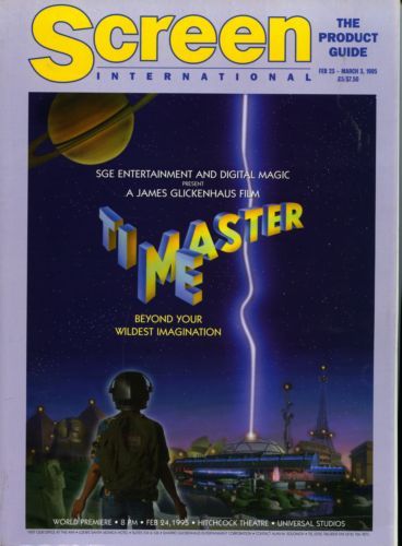 SCREEN INTERNATIONAL magazine side cover 23 February 1995