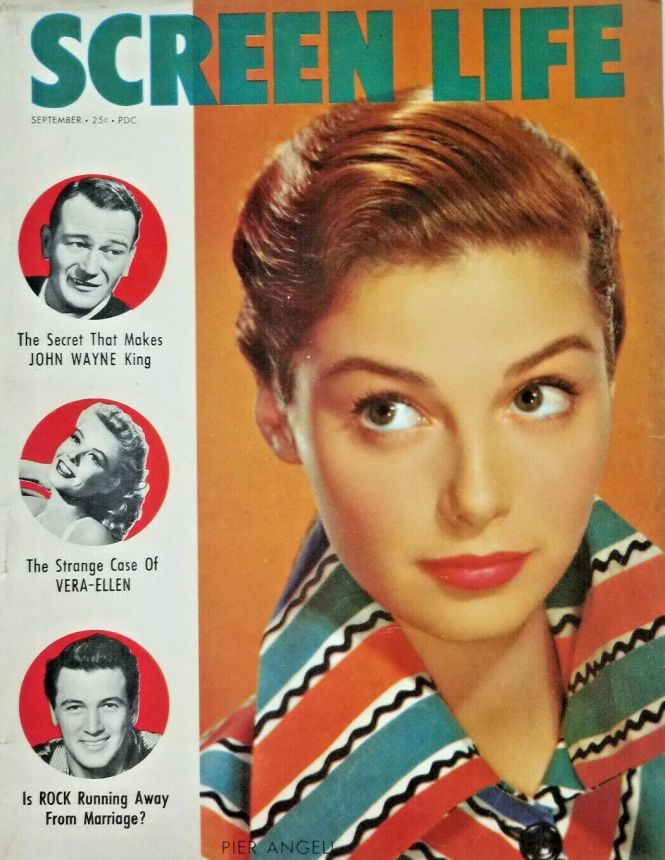 SCREEN LIFE magazine side cover September 1953