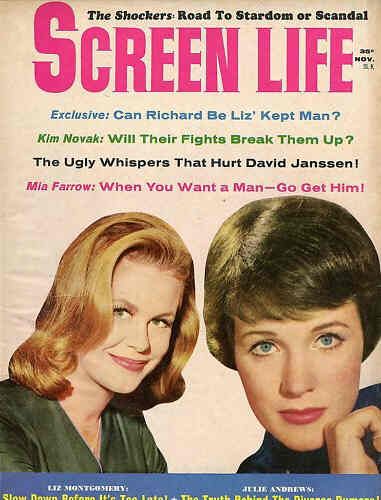 SCREEN LIFE magazine side cover November 1965