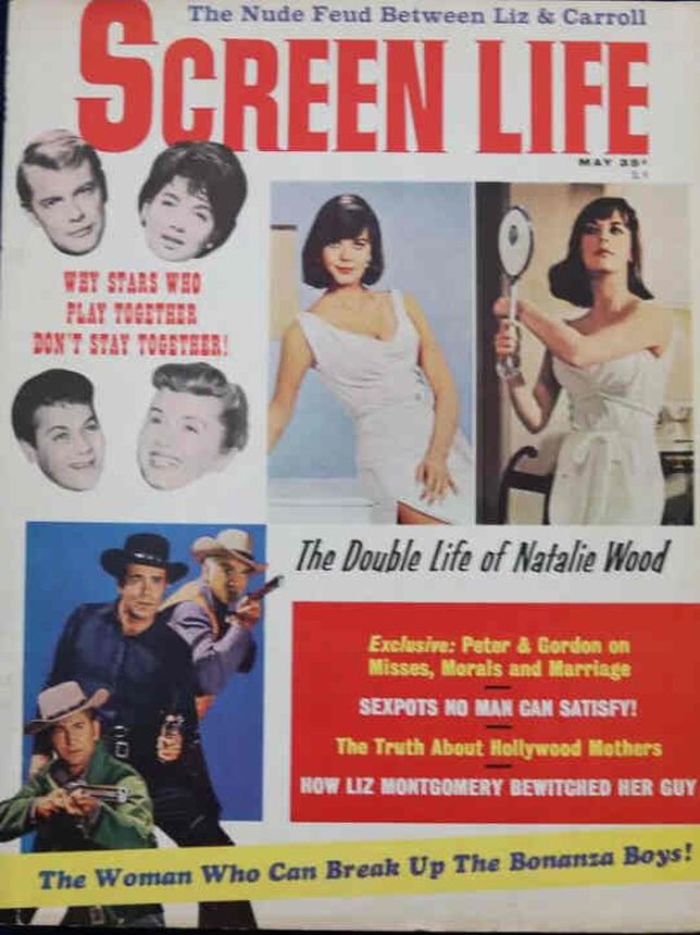 SCREEN LIFE magazine side cover May 1965