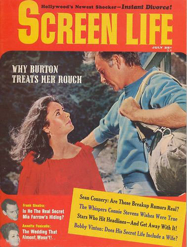 SCREEN LIFE magazine side cover July 1965