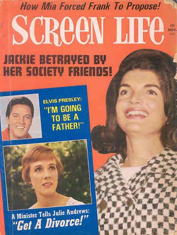 SCREEN LIFE magazine side cover November 1966