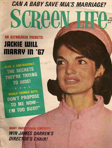 SCREEN LIFE magazine side cover March 1967