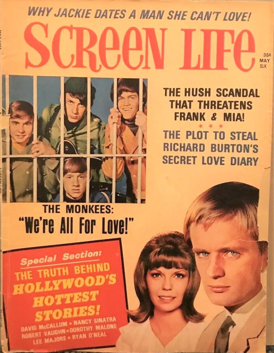 SCREEN LIFE magazine side cover May 1967