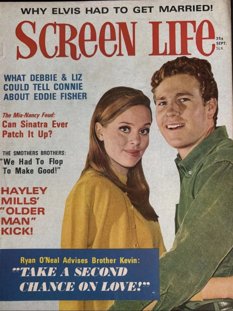 SCREEN LIFE magazine side cover September 1967