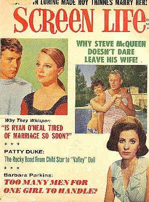 SCREEN LIFE magazine side cover November 1967