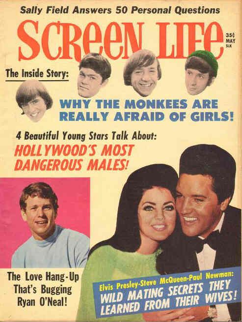 SCREEN LIFE magazine side cover May 1968