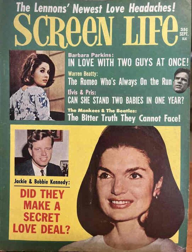 SCREEN LIFE magazine side cover September 1968