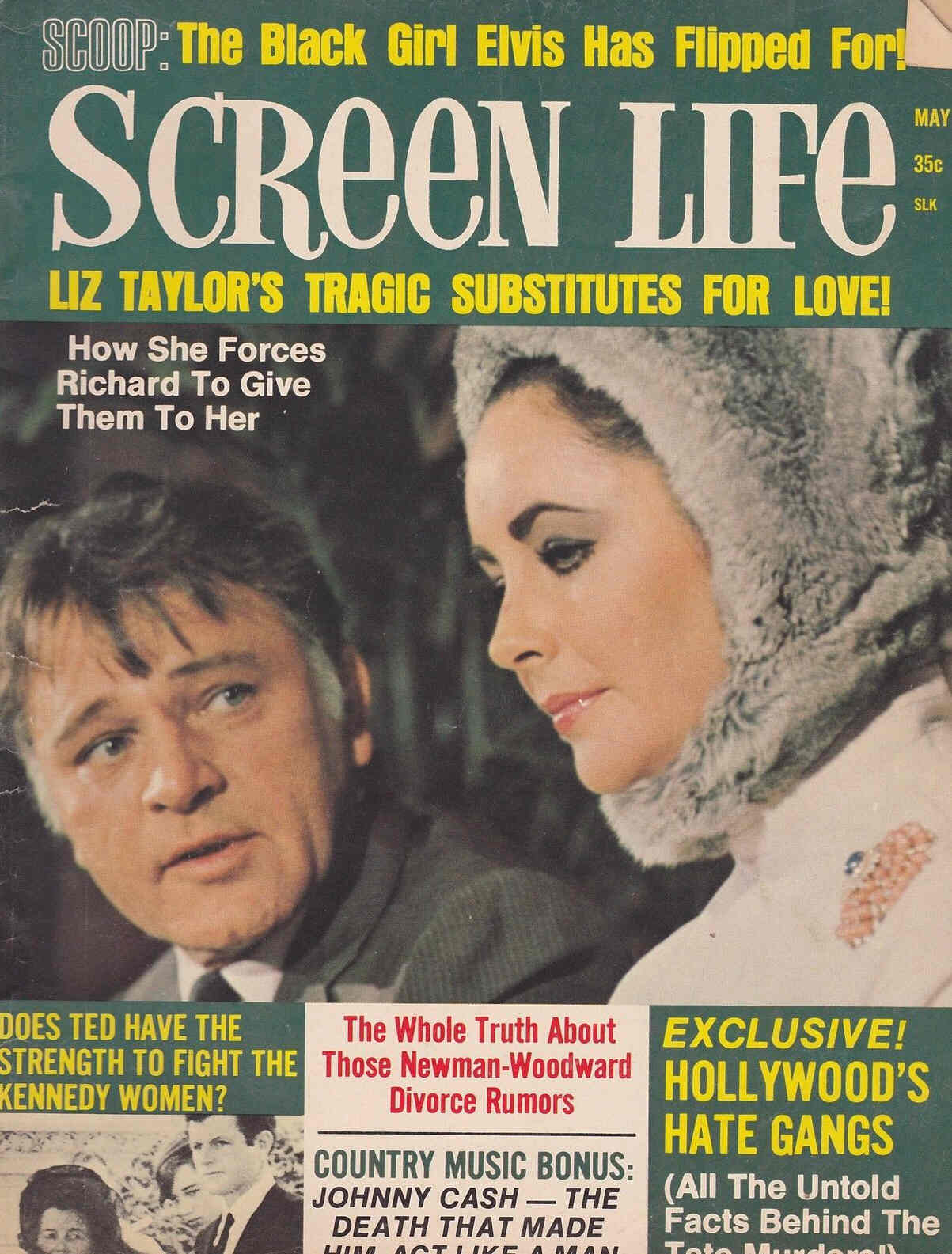 SCREEN LIFE magazine side cover May 1970