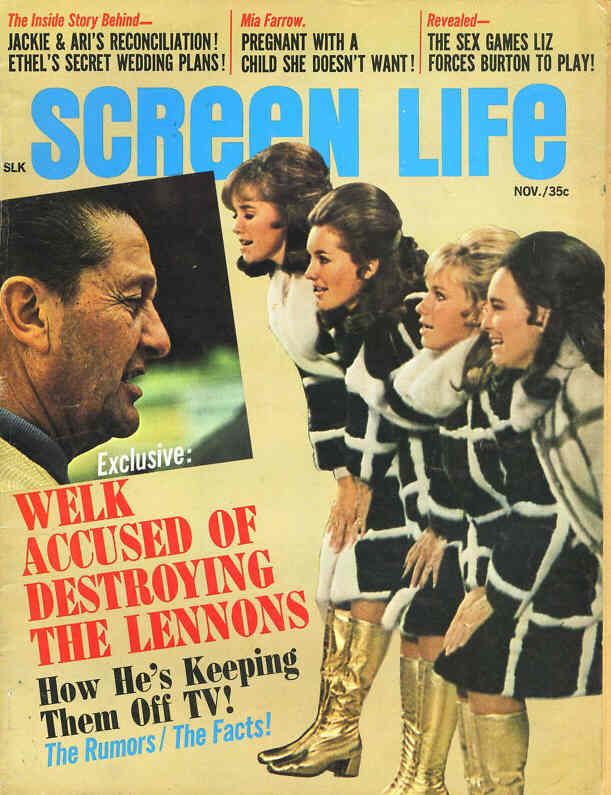 SCREEN LIFE magazine side cover November 1970