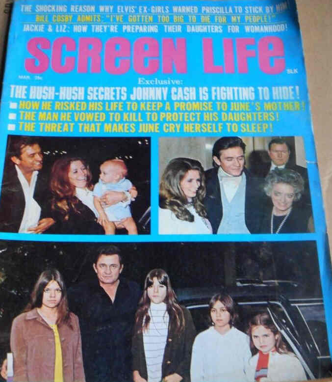 SCREEN LIFE magazine side cover March 1971