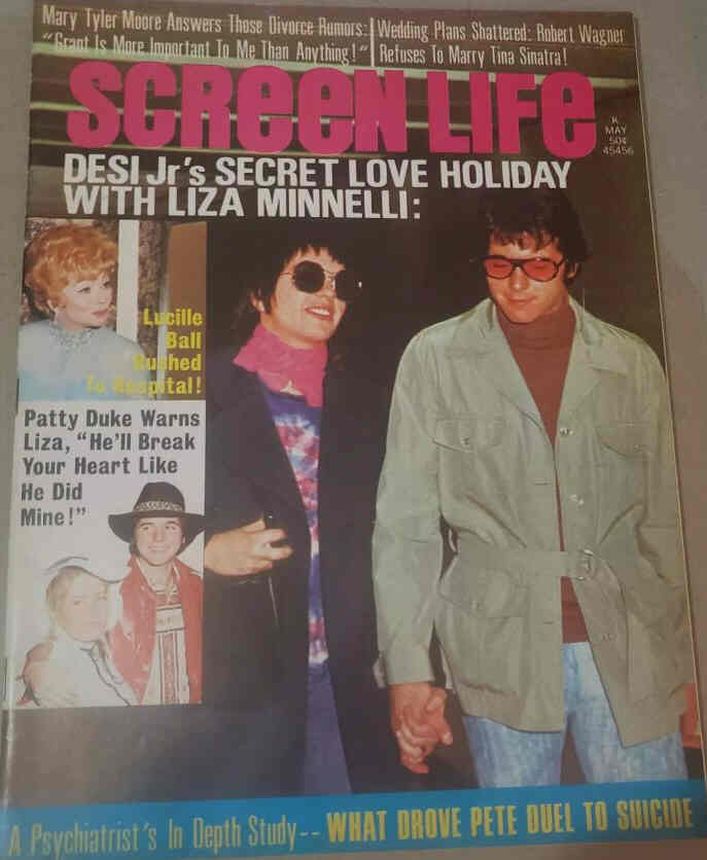 SCREEN LIFE magazine side cover May 1972