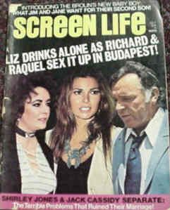 SCREEN LIFE magazine side cover July 1972