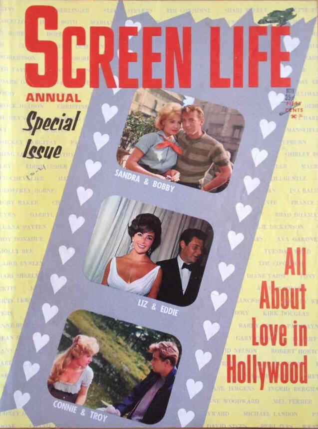 SCREEN LIFE magazine side cover Annual 1961