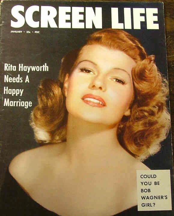 SCREEN LIFE magazine side cover January 1954