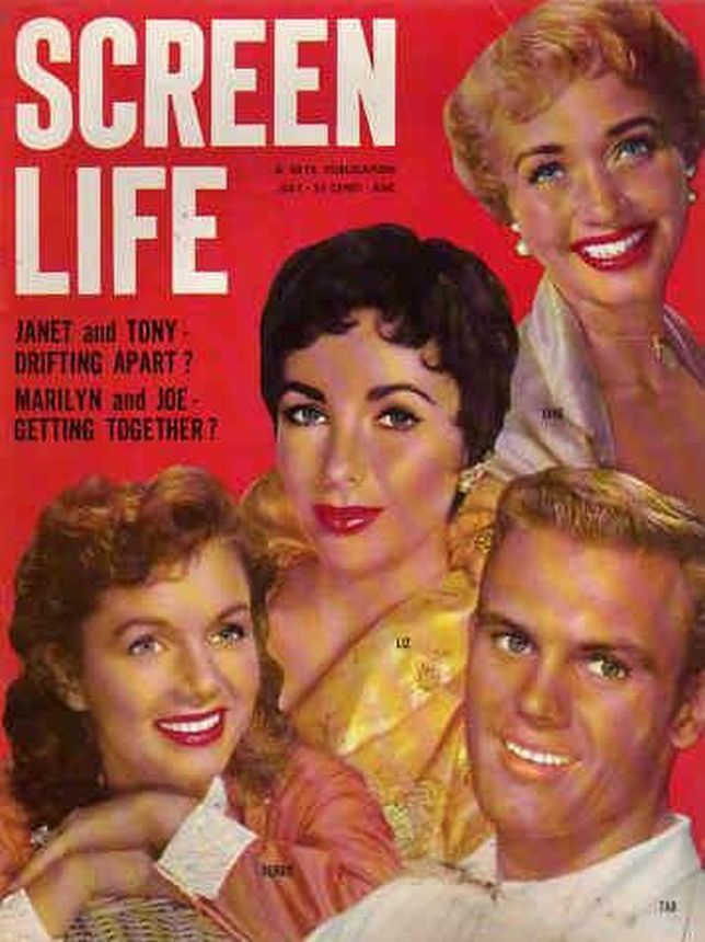 SCREEN LIFE magazine side cover July 1955