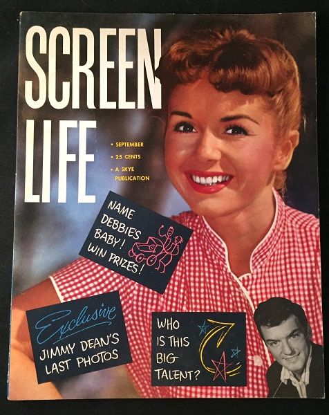 SCREEN LIFE magazine side cover September 1956