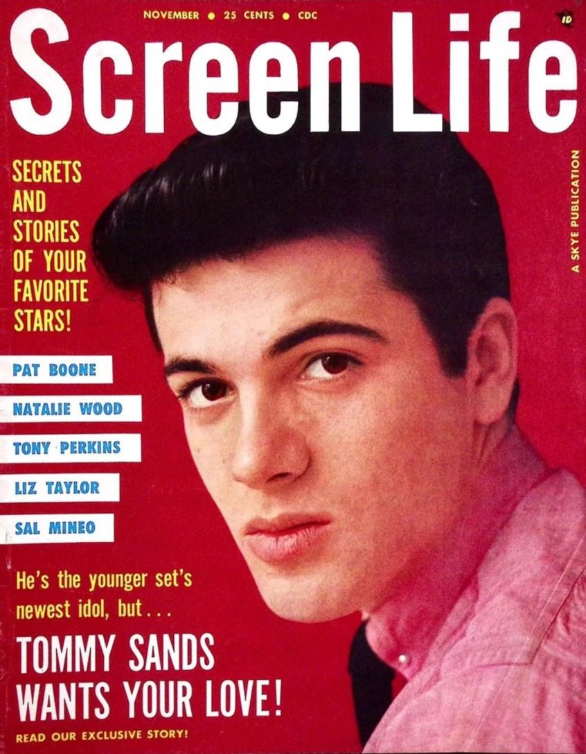 SCREEN LIFE magazine side cover November 1957