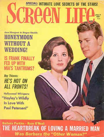 SCREEN LIFE magazine side cover July 1966