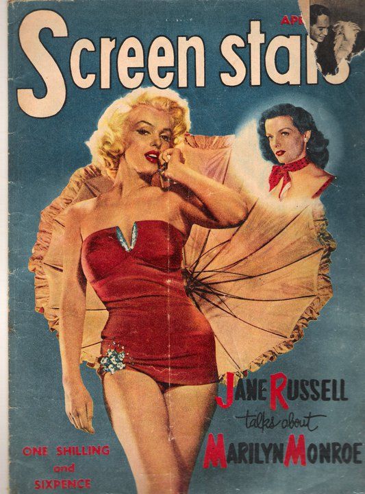 SCREEN STARS (Au) magazine side cover Issue 2 April/May 1953