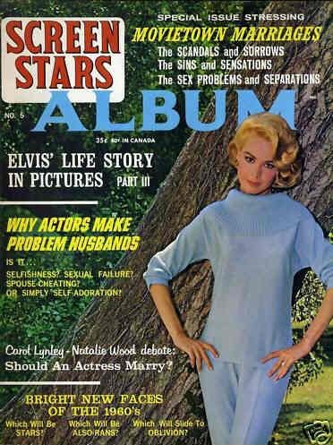 SCREEN STARS ALBUM magazine side cover Issue 5  1964
