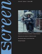 SCREEN (UK) magazine side cover Vol 49 # 3 - Autumn 2008