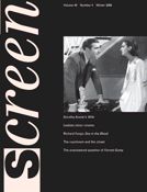 SCREEN (UK) magazine side cover Vol 49 # 4 - Winter 2008