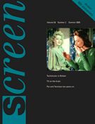 SCREEN (UK) magazine side cover Vol 50 # 2 - Summer 2009