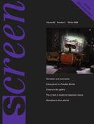 SCREEN (UK) magazine side cover Vol 50 # 4 - Winter 2010
