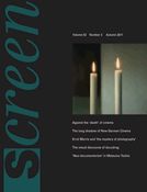 SCREEN (UK) magazine side cover Vol 52 # 3 - Autumn 2011