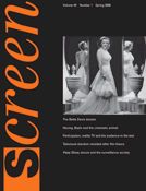 SCREEN (UK) magazine side cover Vol 49 # 1 - Spring 2008