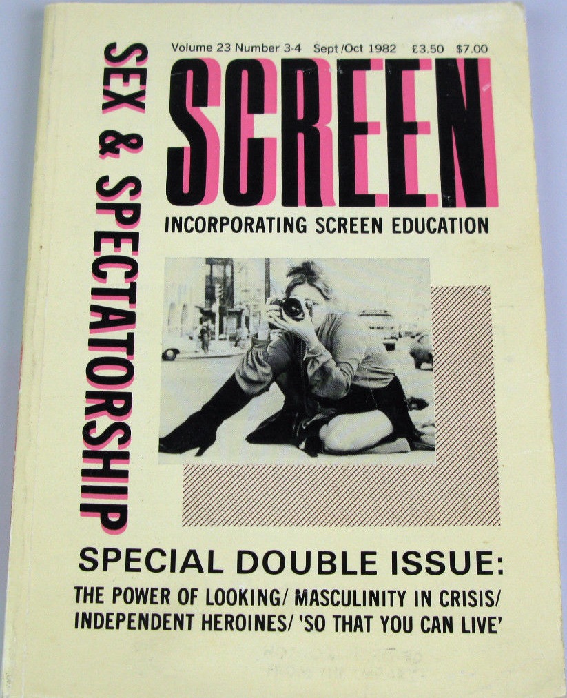 SCREEN (UK) magazine side cover  Vol 23 # 3/4  1982