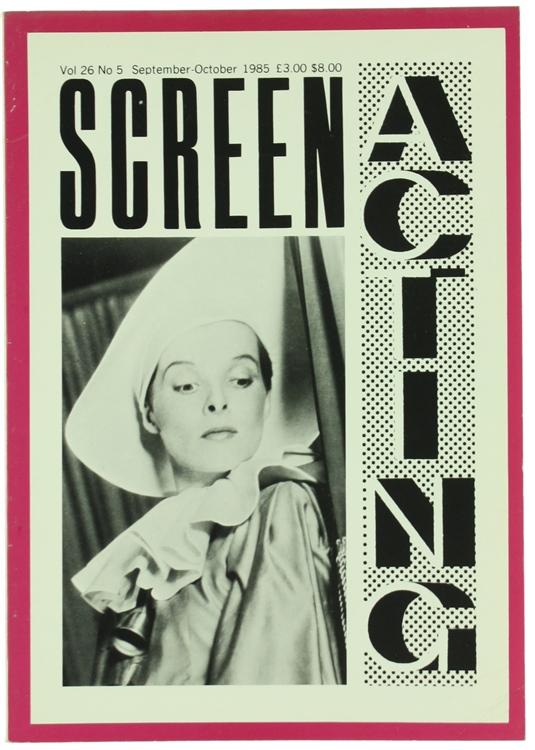 SCREEN (UK) magazine side cover  Vol 26 # 5 September/October 1985