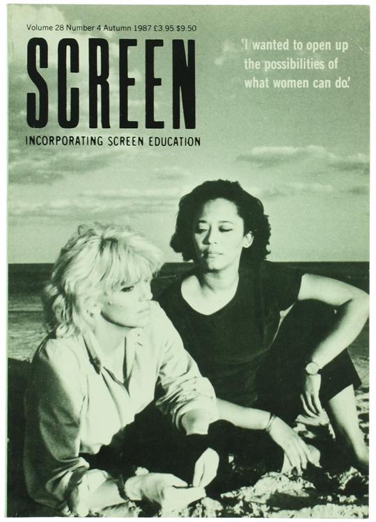 SCREEN (UK) magazine side cover  Vol 28 # 4 Autumn 1987
