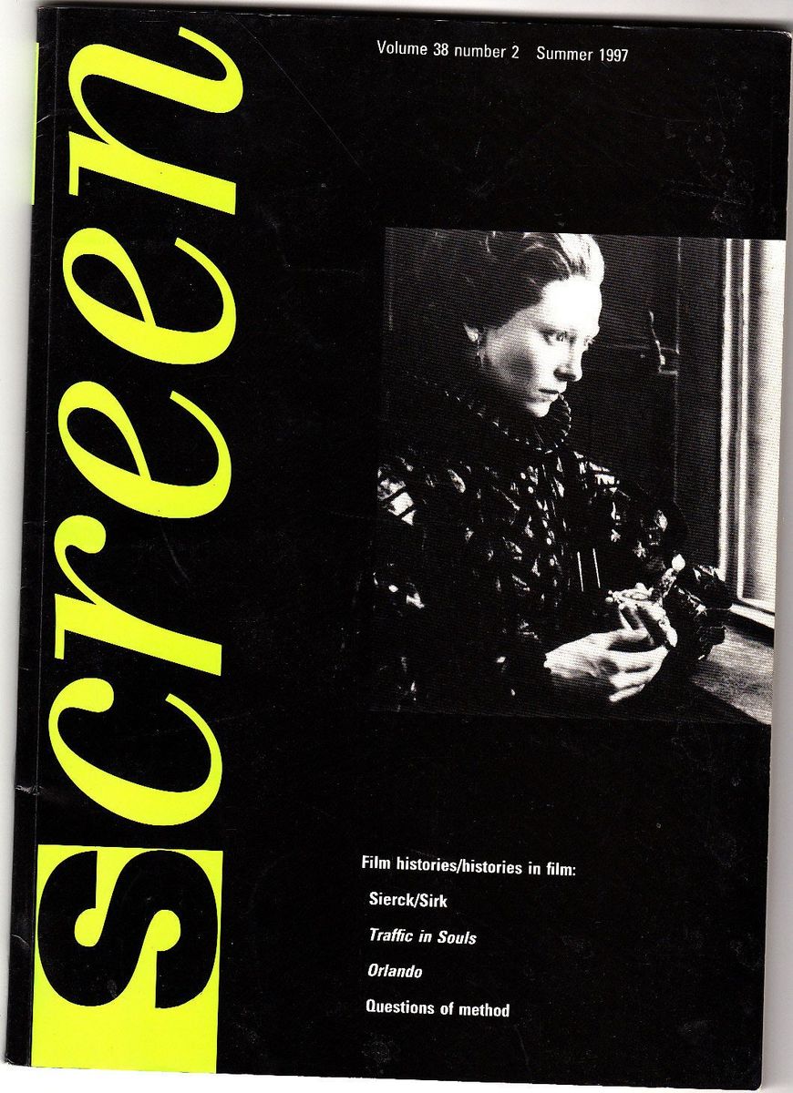 SCREEN (UK) magazine side cover  Vol 38 # 2 Summer 1997